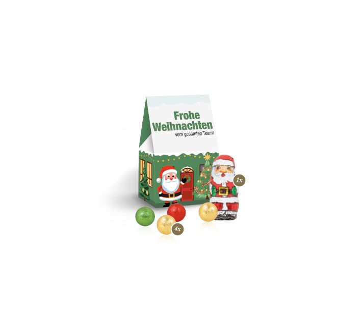 Präsent "Christmas Minis" mit Fairtrade® Schokolade