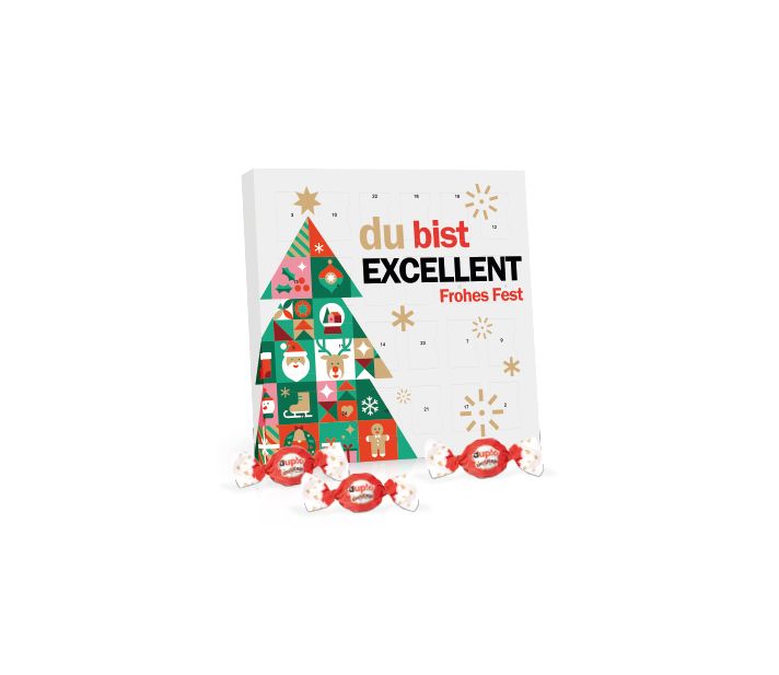 Tisch-Adventskalender duplo
