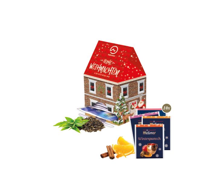 Tee-Haus „Mini“ mit Meßmer Tee
