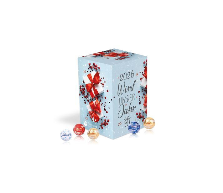 Adventskalender Cube "XL" mit Lindt