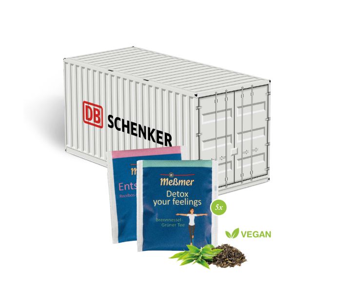 3D Präsent "Container" mit Meßmer