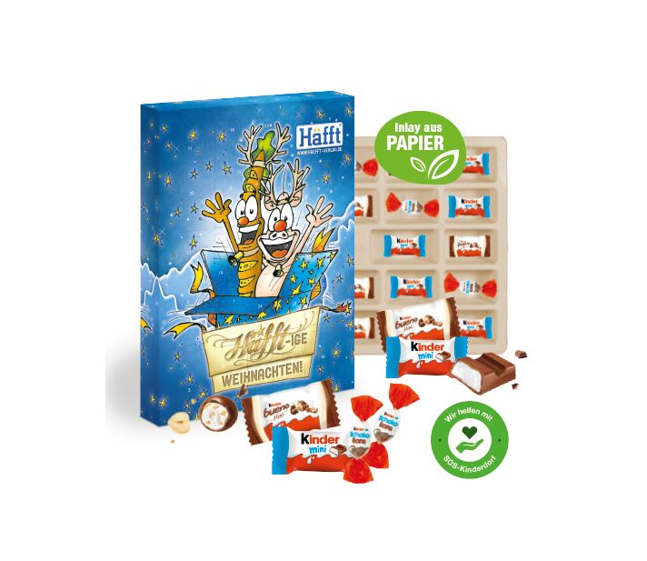 Adventskalender kinder® „Happy Moments“