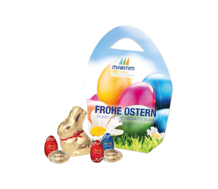 Premium Osterei mit Schokolade von Lindt