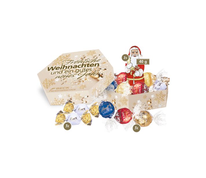 Süße Präsentbox Weihnachten "Maxi"