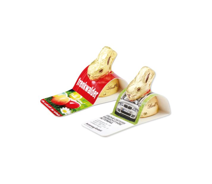 Goldhase von Lindt Im Werbeaufsteller