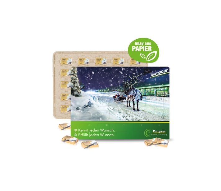 Wand-Adventskalender Lindt "Select Edition"