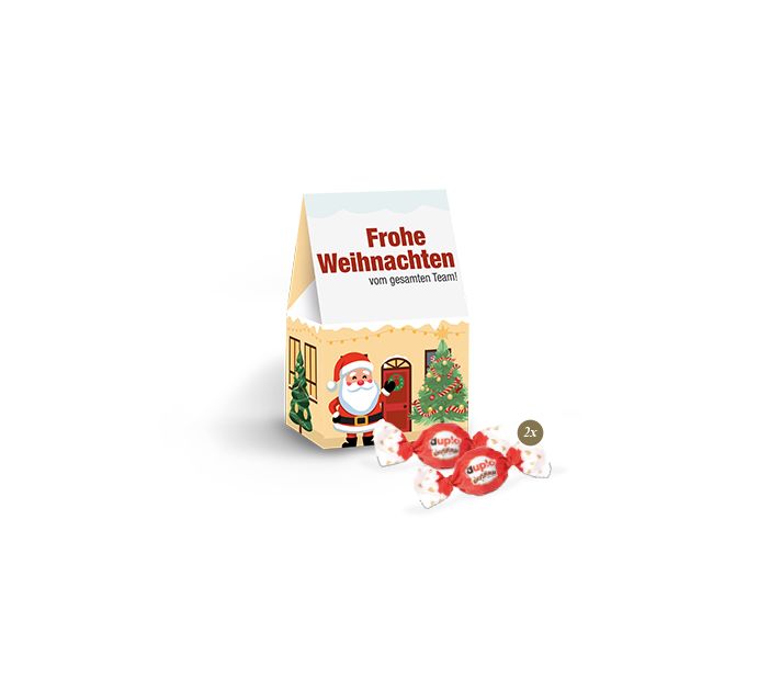 Präsent "Christmas Minis" mit duplo Knusperlen