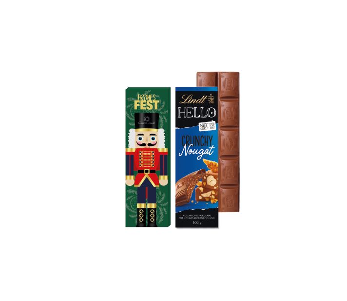 Schokoladentafel von Lindt HELLO