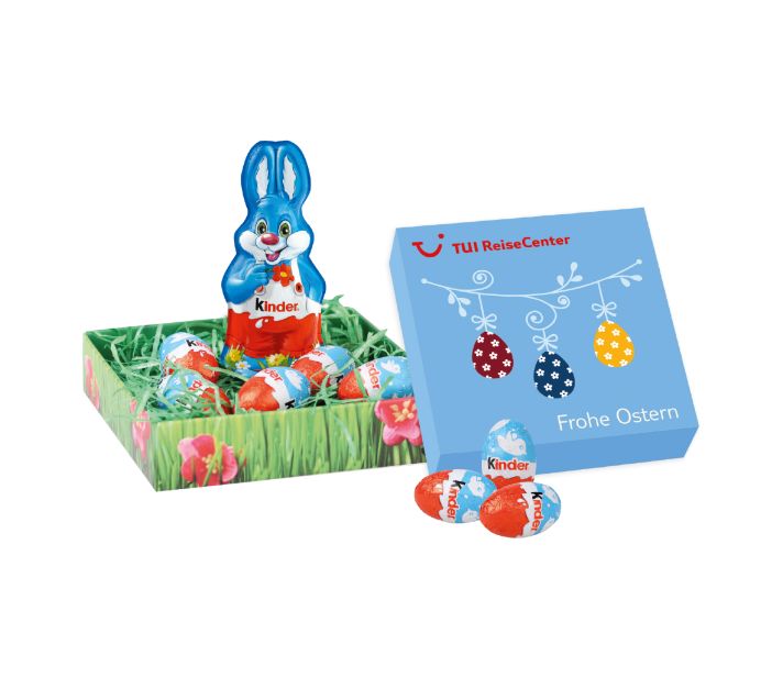 Osternest mit Kinder Schokolade