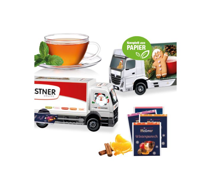Adventskalender Meßmer „Tee-LKW“