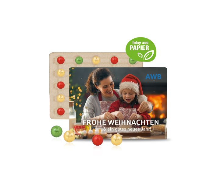 Wand-Adventskalender mit Fairtrade® Schokolade