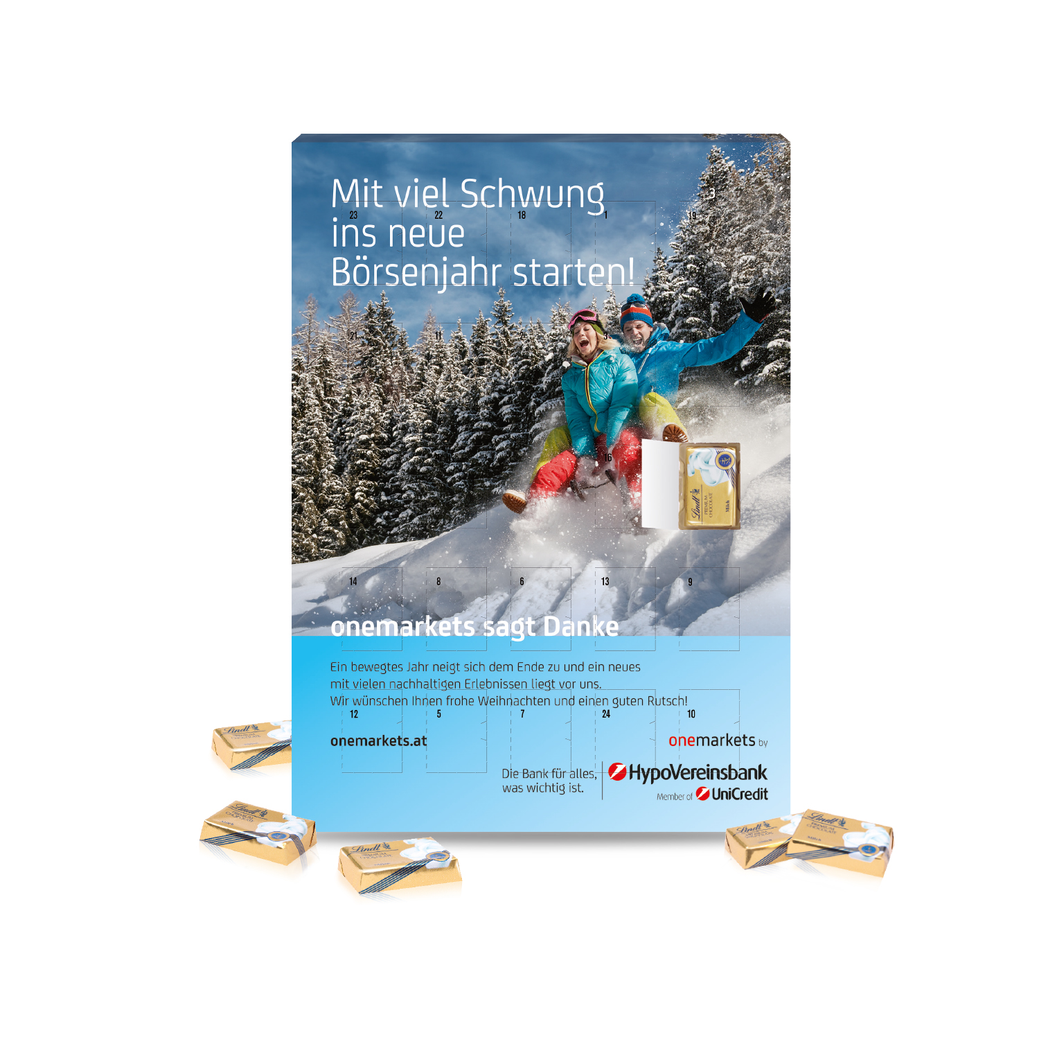 Wand-Adventskalender Lindt "Select Edition"