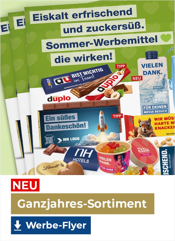Flyer Sommer – Werbung mit Genuss 2025