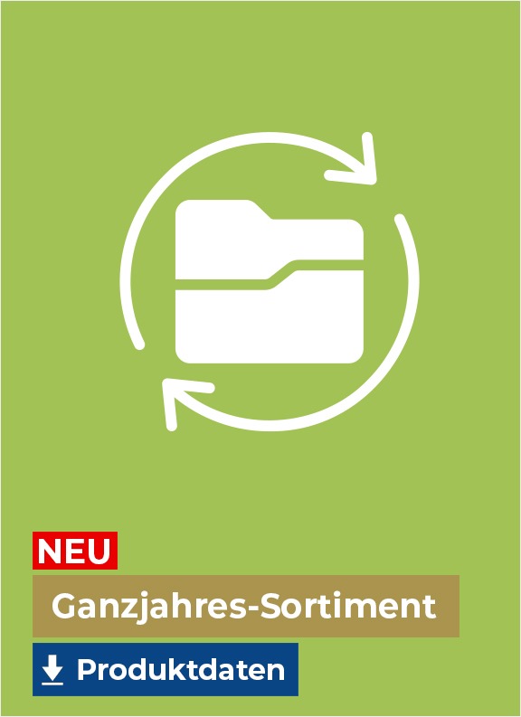 Ganzjahres-Sortiment – Werbung mit Genuss