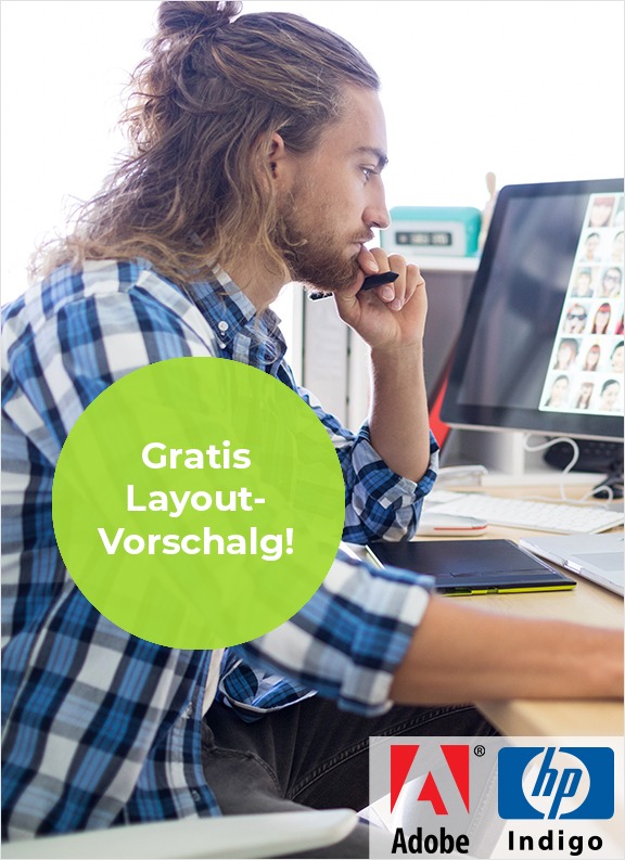 Layout-Vorschalg für Ihr Werbemittel