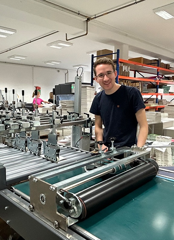 Druckweiterverarbeitung in Perfektion